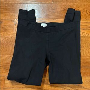 crown & ivy Black Stretch Ankle pull-on dress pants